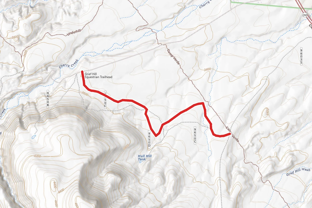 Grief Hill Trail Head