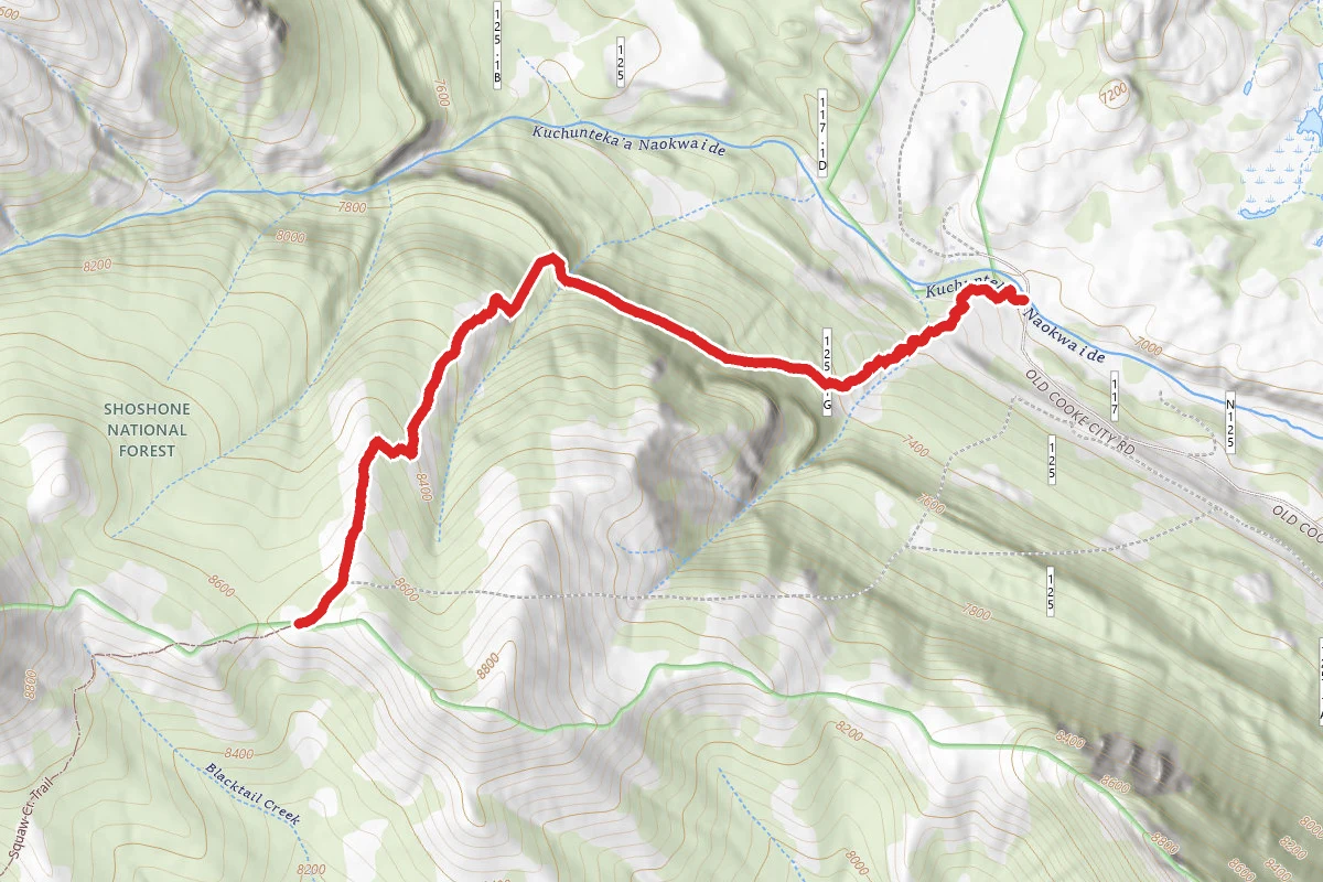 Kuchunteka'a Naokwaide Trail