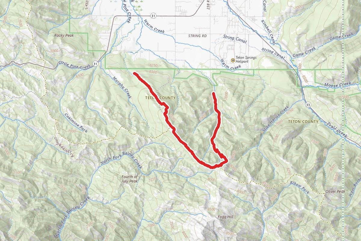 Allen Canyon-Pole Canyon