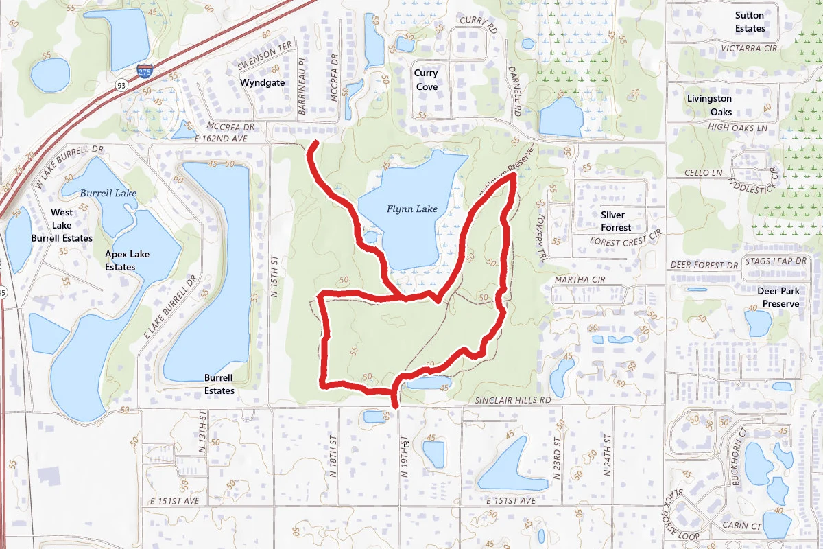 Violet Cury Nature Preserve Loop