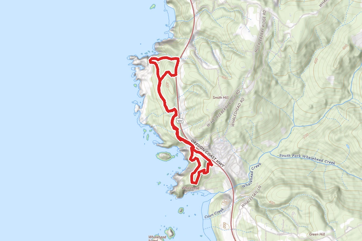 Thomas Creek Whaleshead Beach Trail