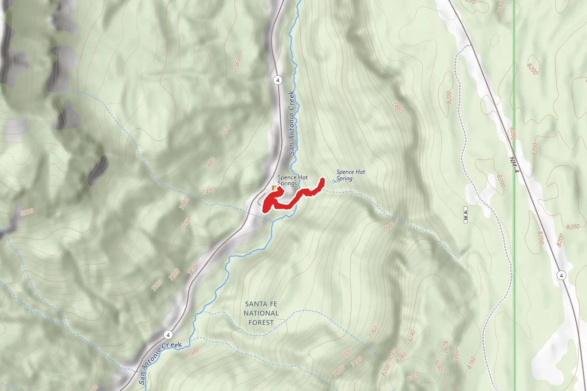 Spence Hot Springs Trail