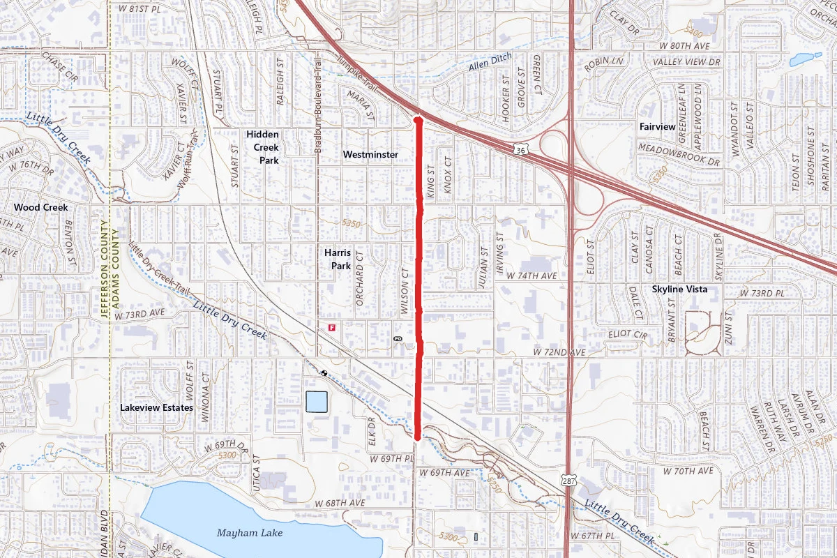 Lowell Boulevard Trail