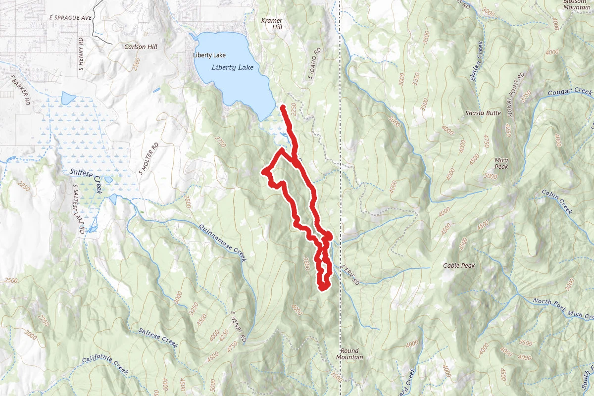 Liberty Creek and Edith Hansen Trail Loop