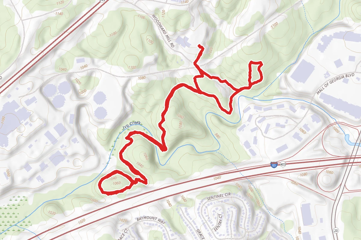 Gwinnett Environmental Heritage Center Trails