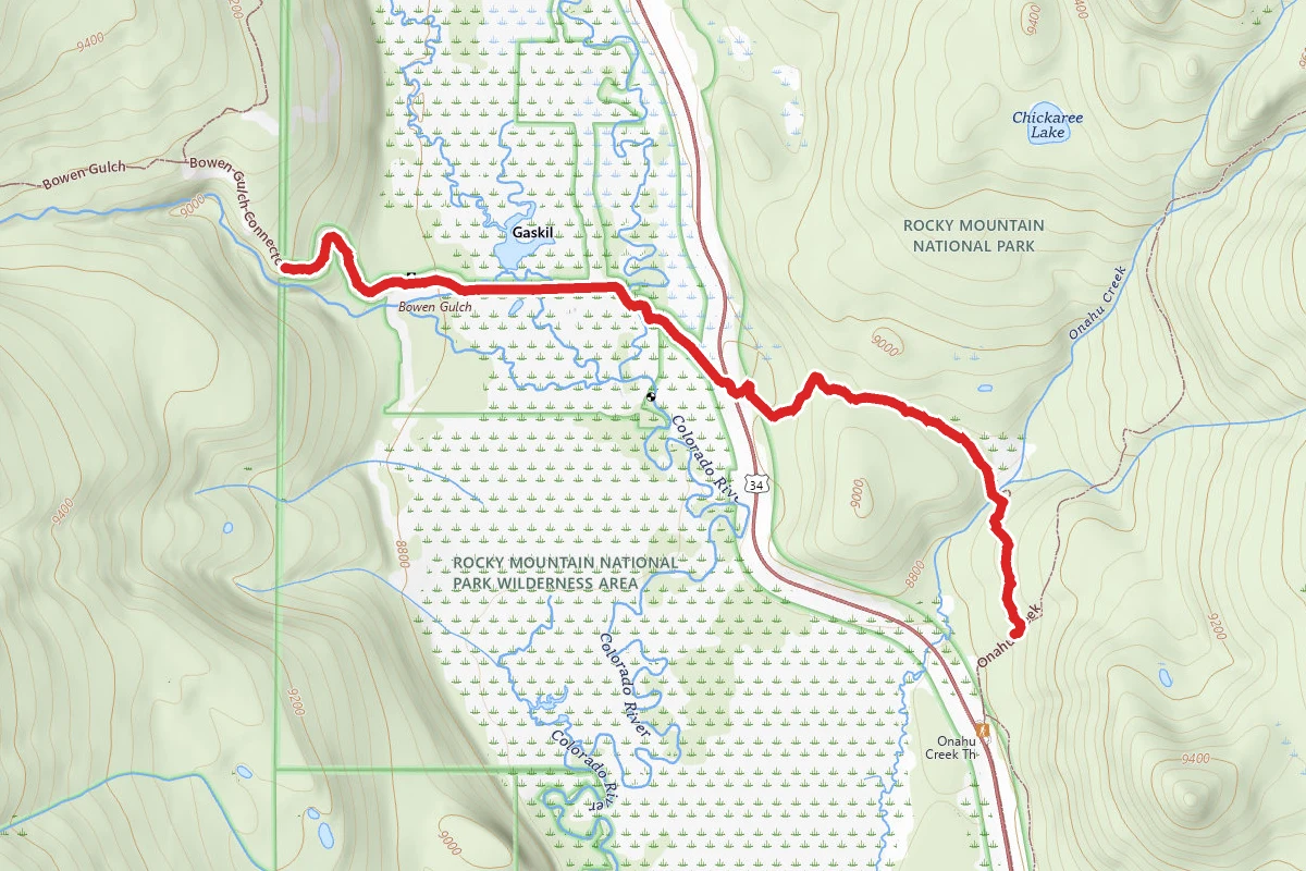 Bowen Gulch Connector Trail