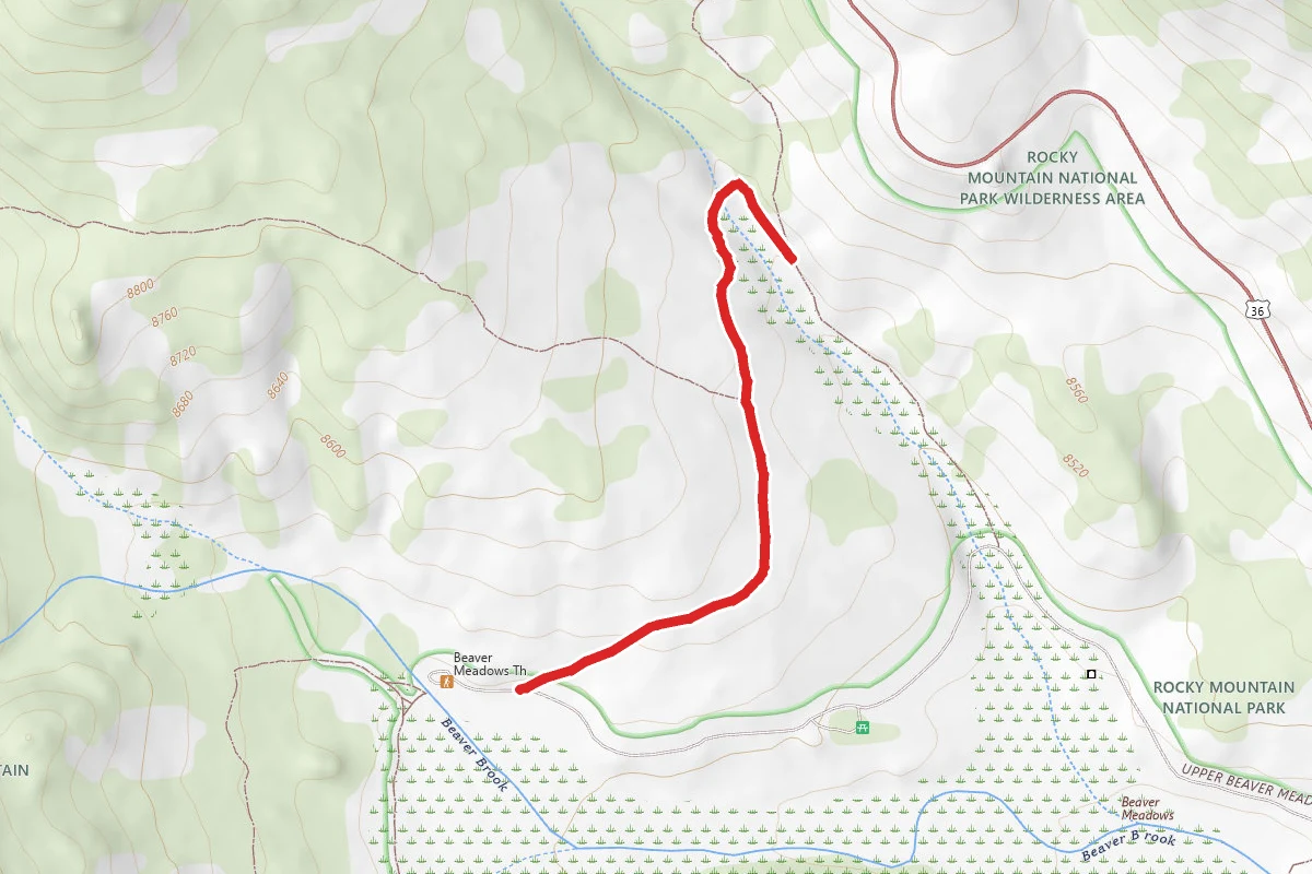 Beaver Meadows / Moraine Park Complex Trail