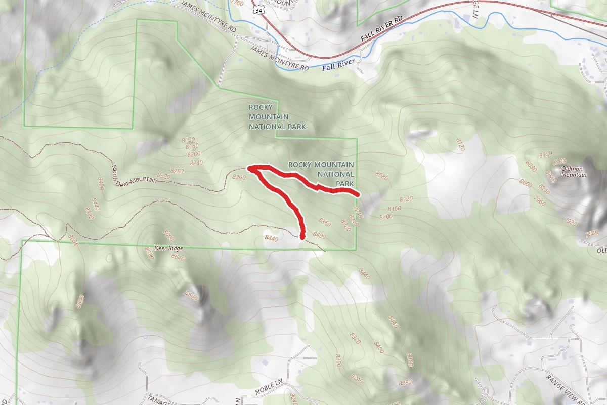 North Deer Mountain Trail