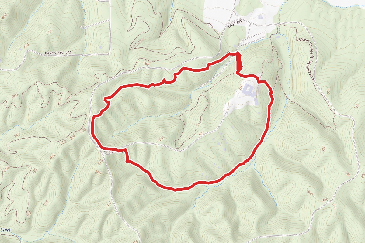 Brown County State Park Trail #2