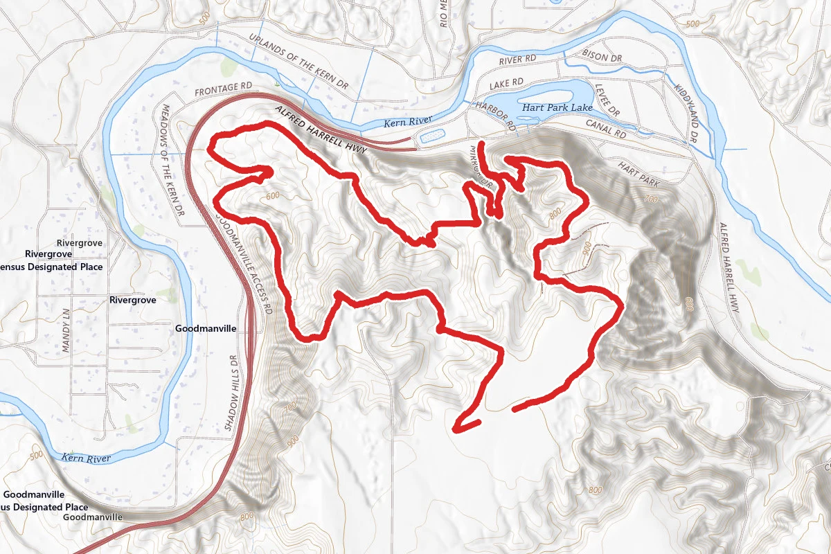 Hart Park Big Loop