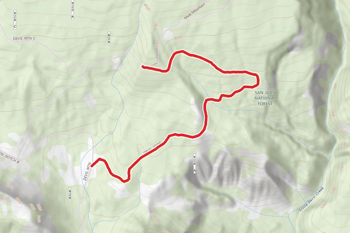 Mule Mountain Trail