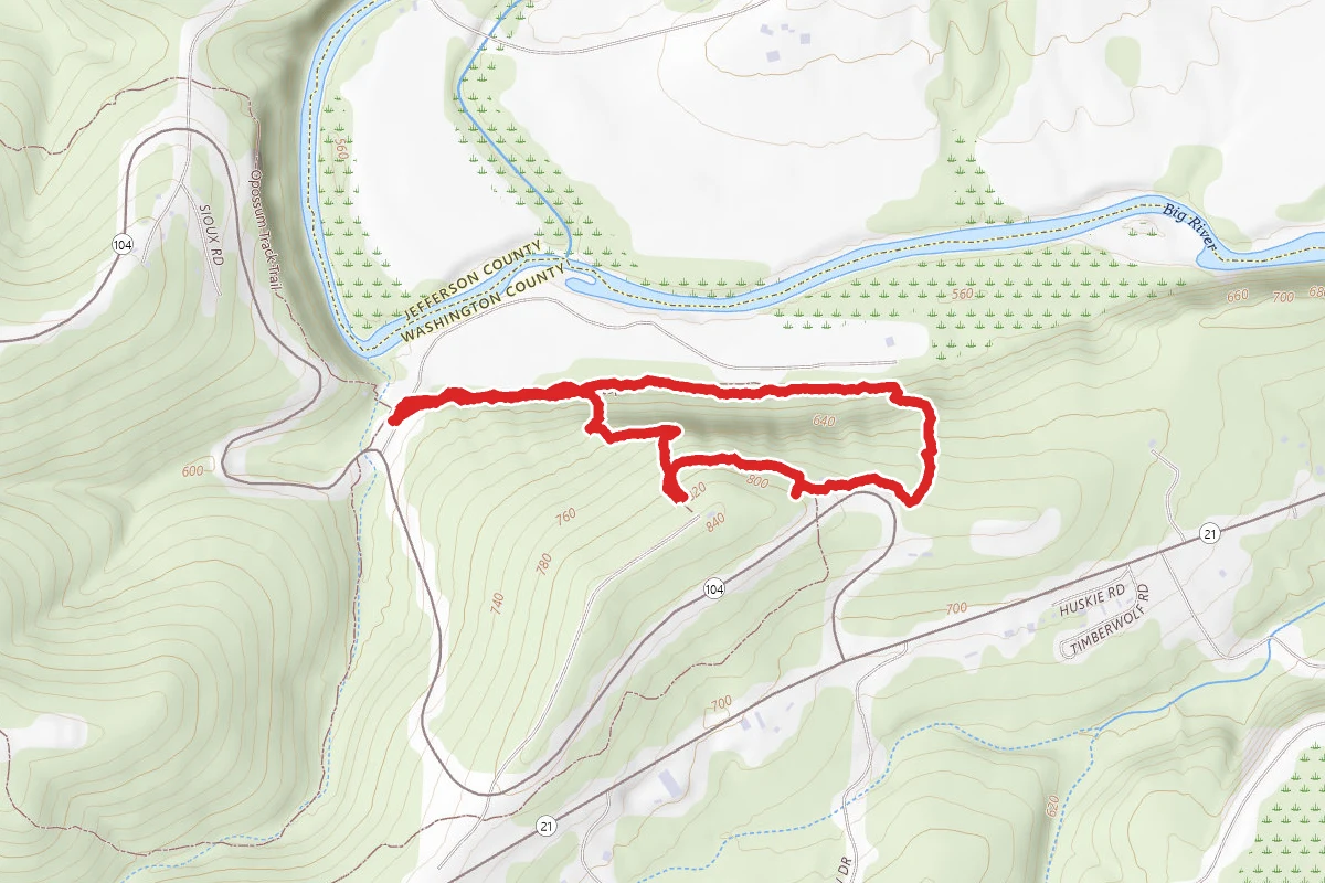 1000 Steps Trail