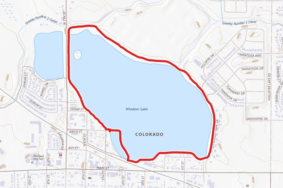 Windsor Lake Loop Trail