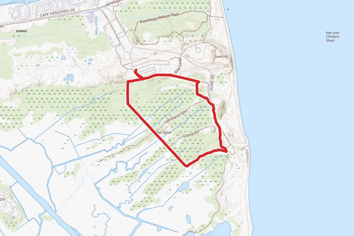 Walking Dunes Trail
