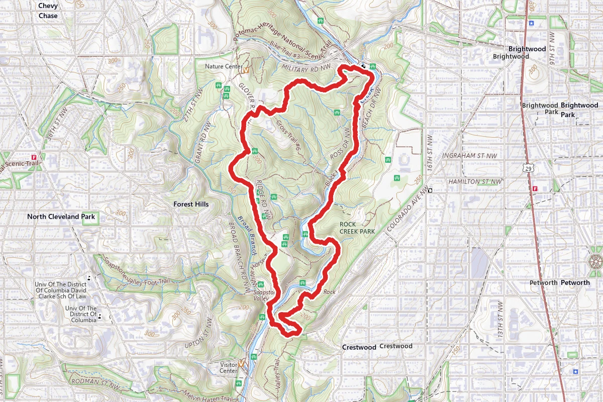 Western Ridge and Valley Trail Loop