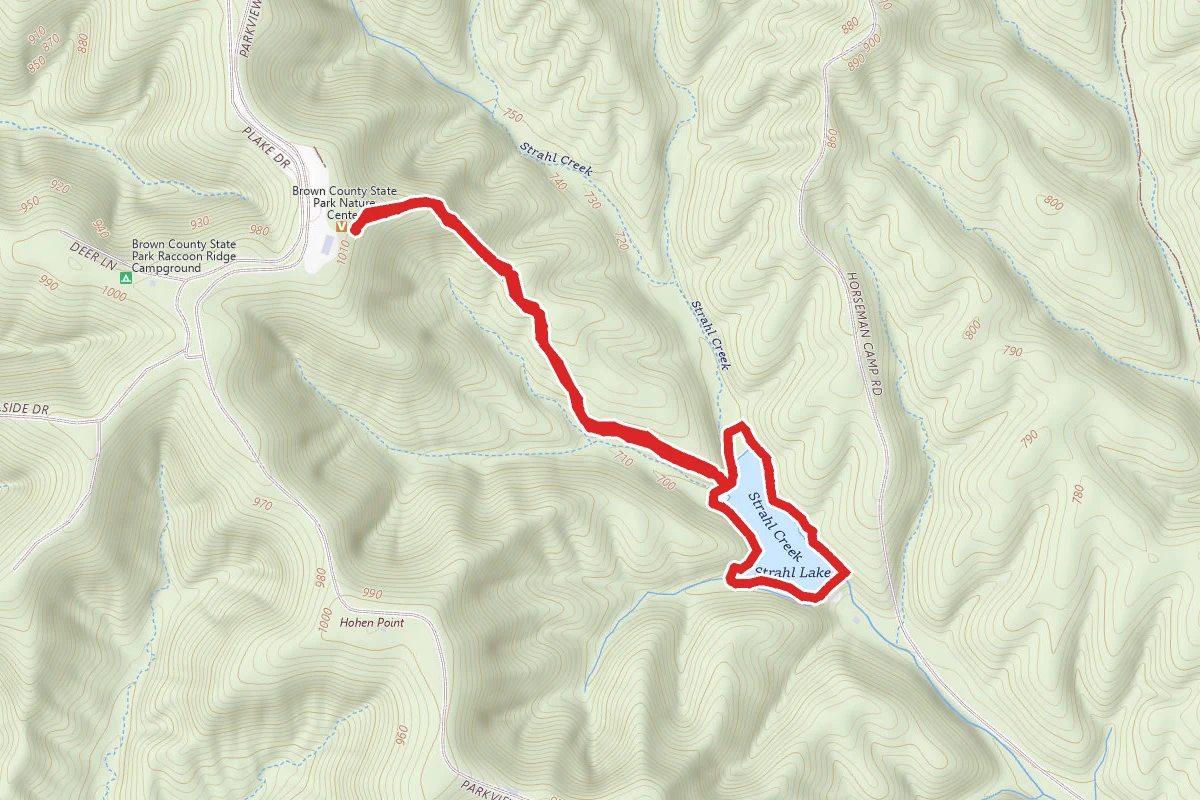 Strahl Lake Trail via Trail 6