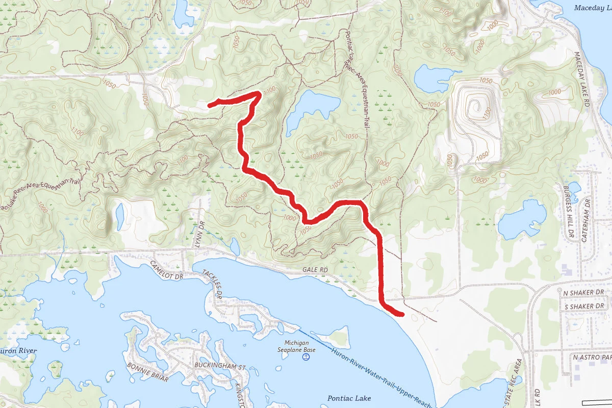 Pontiac Lake Hiking Trail