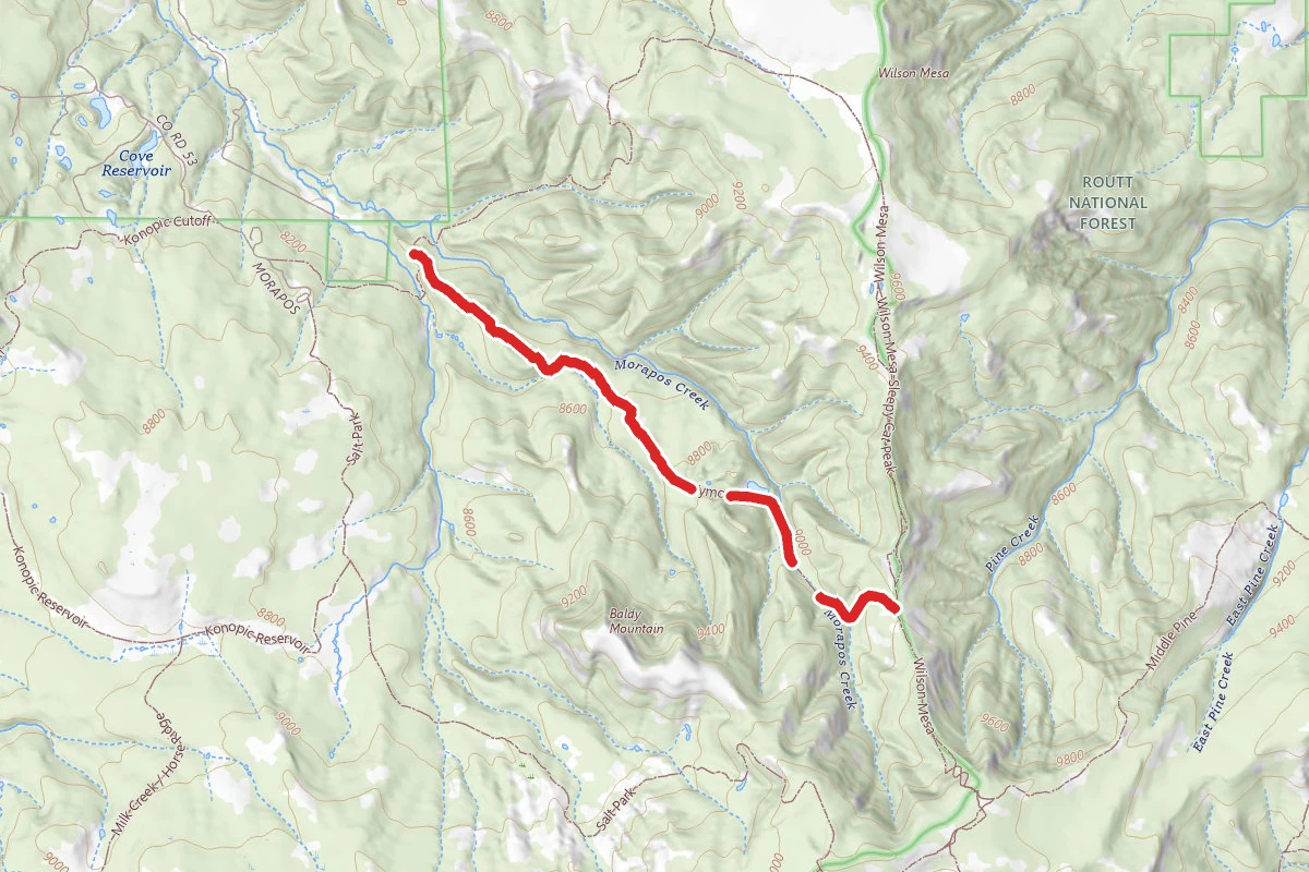 Wymore Lake Trail