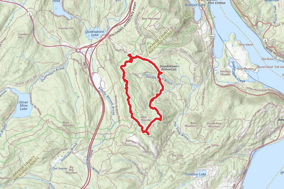 West Mountain Shelter Loop