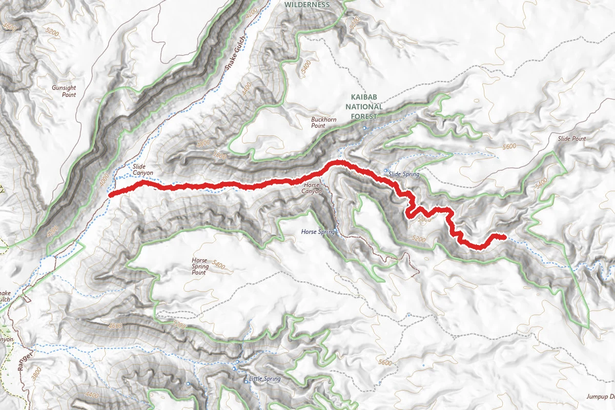 Slide Canyon