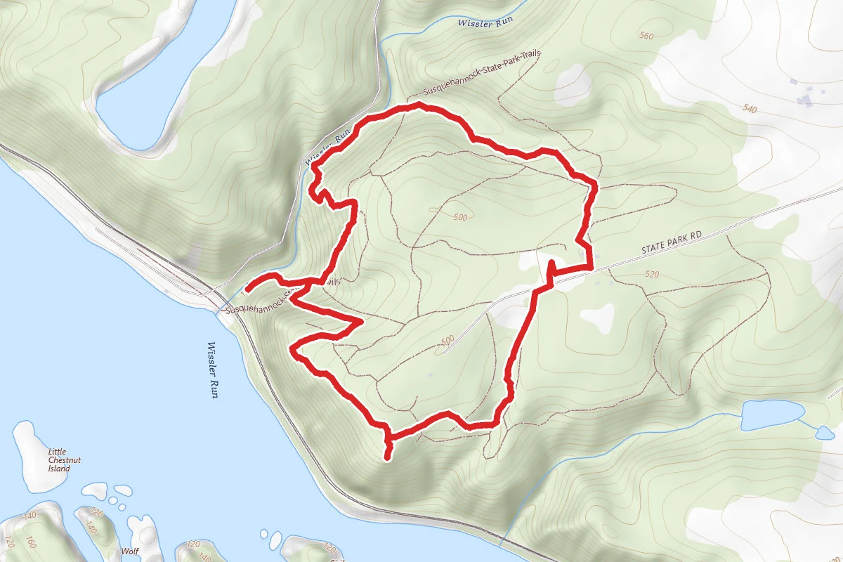 Rhododendron Trail to Overlook Trail Loop