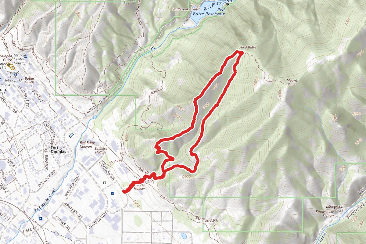Red Butte Loop