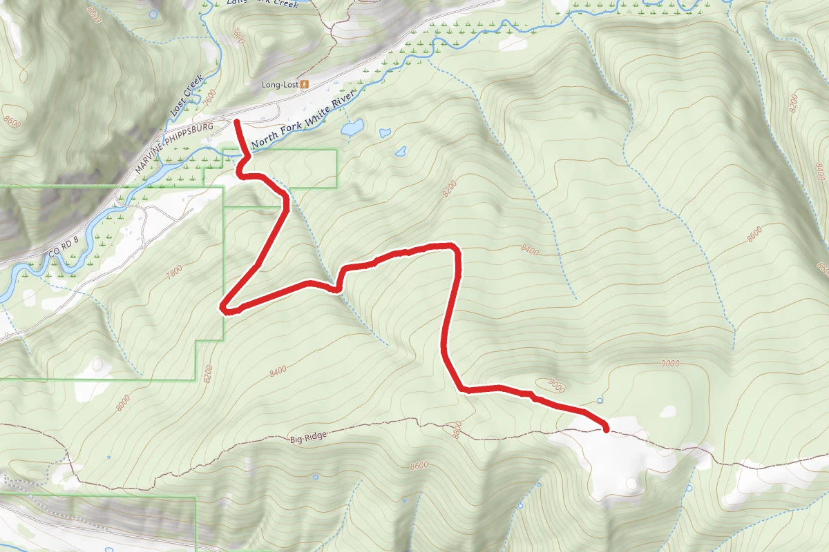 Big Ridge Cutoff Trail