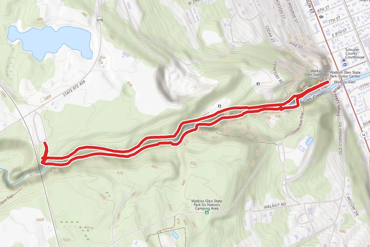 Gorge Trail and Indian Trail Loop