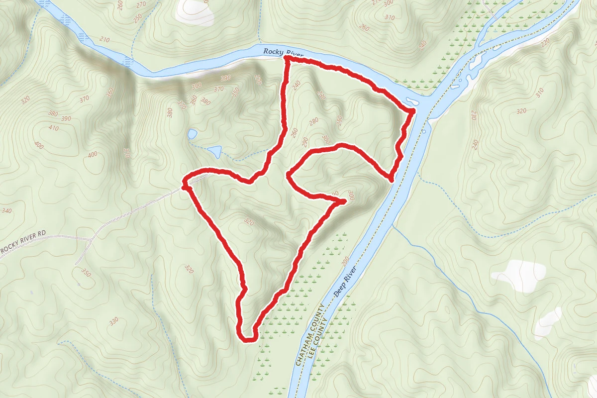 White Pines Nature Preserve Trail