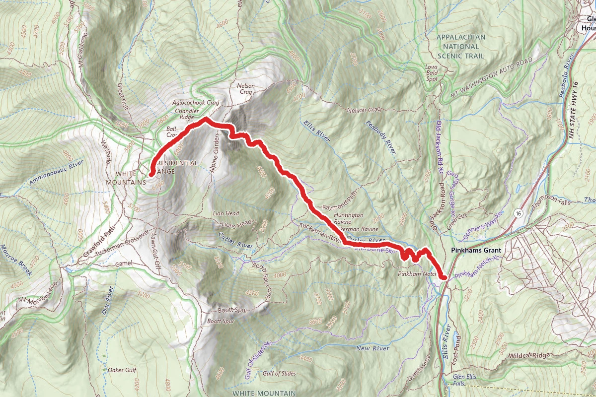 Mount Washington via Tuckerman and Huntington Ravine Trail