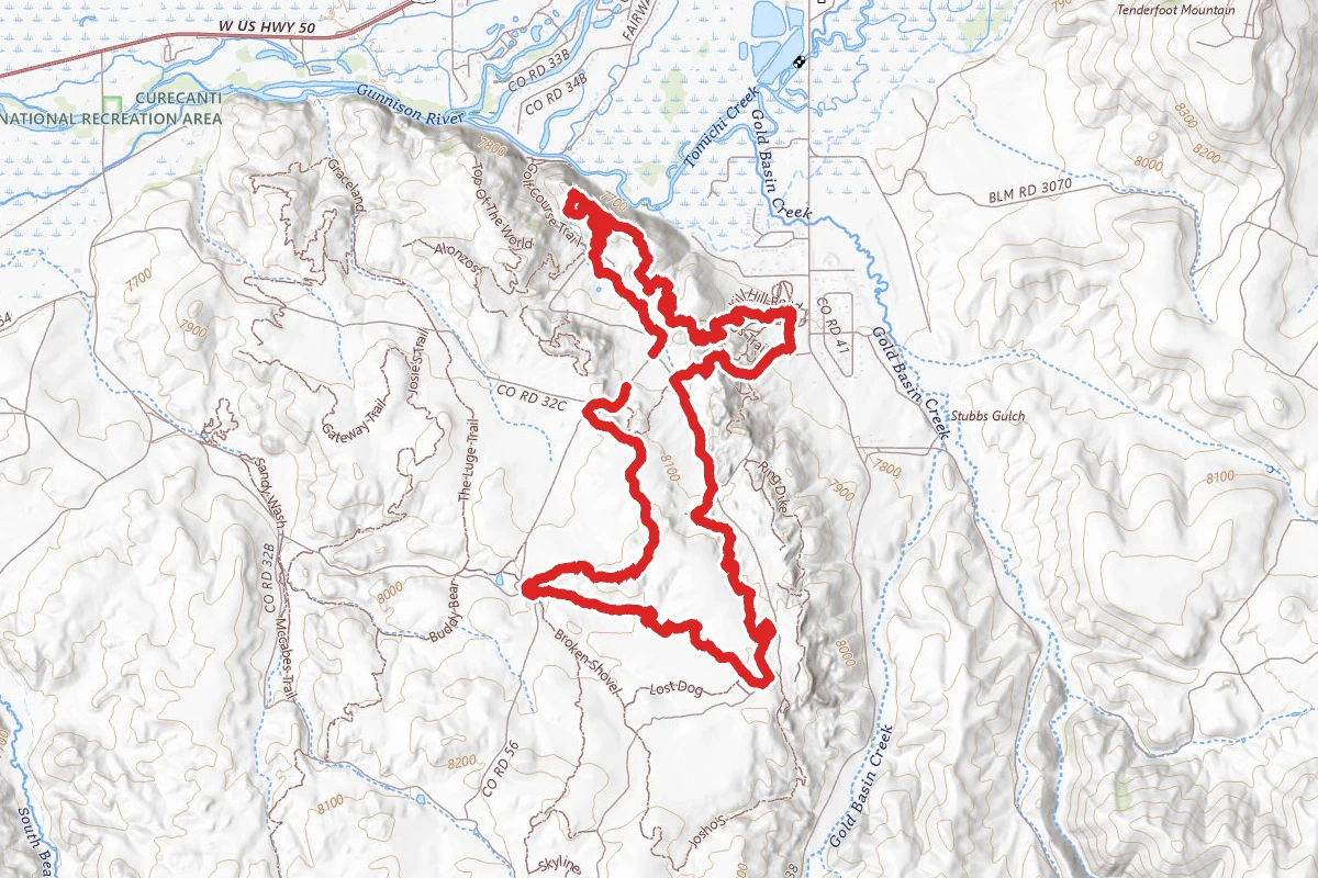 Hartman Rocks Loop
