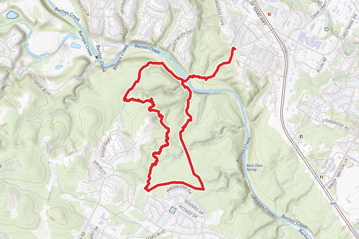 Barton Creek Greenbelt Loop