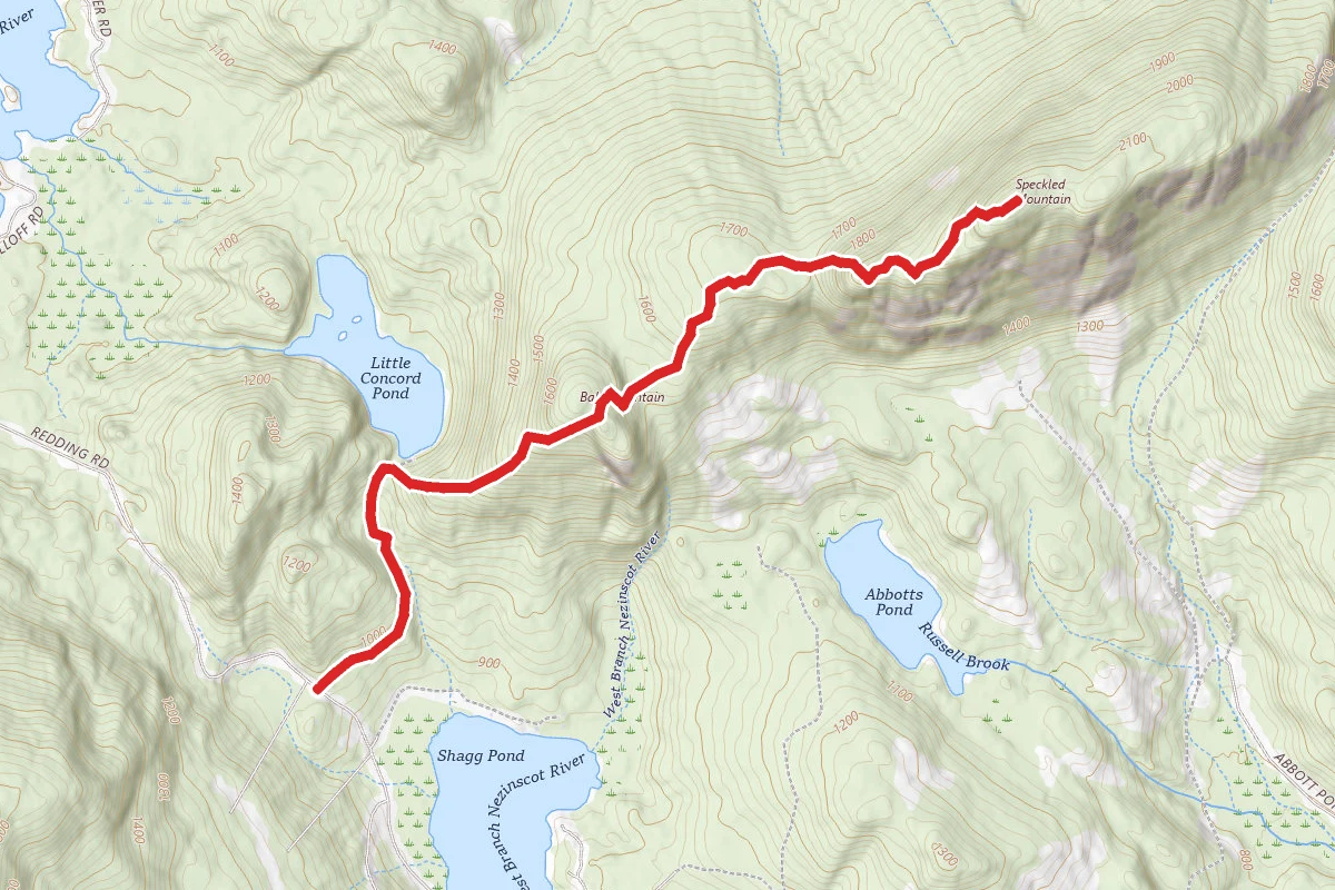 Bald Mountain and Speckled Mountain