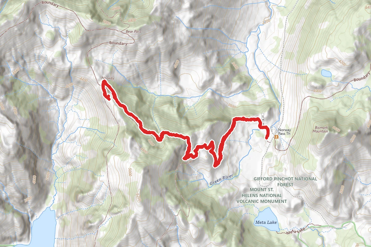 Norway Pass and Mount Margaret Via Boundary Trail
