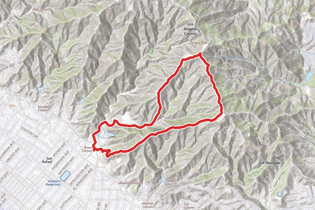 Tongva Peak Loop
