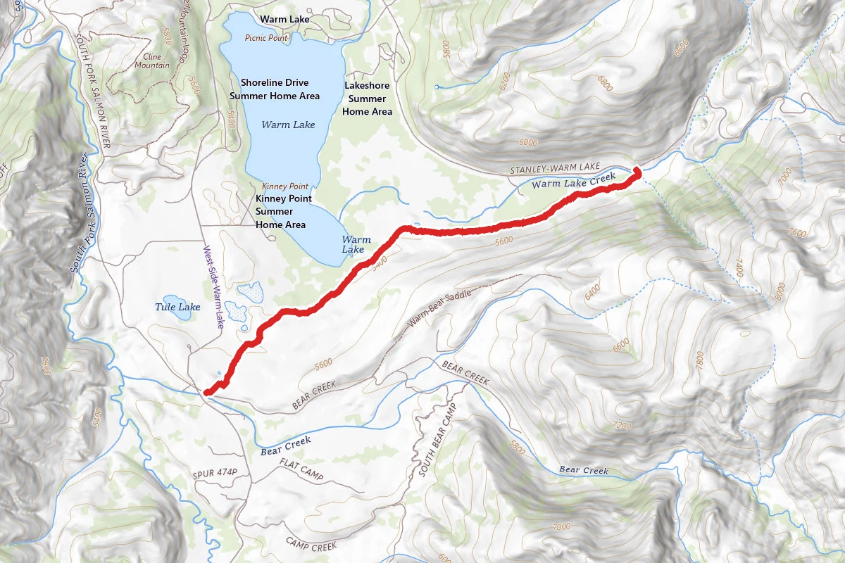 Bear Creek/Warm Lake
