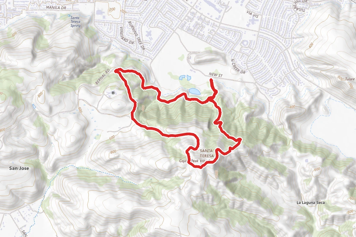 Ohlone Trail, Santa Teresa County Park