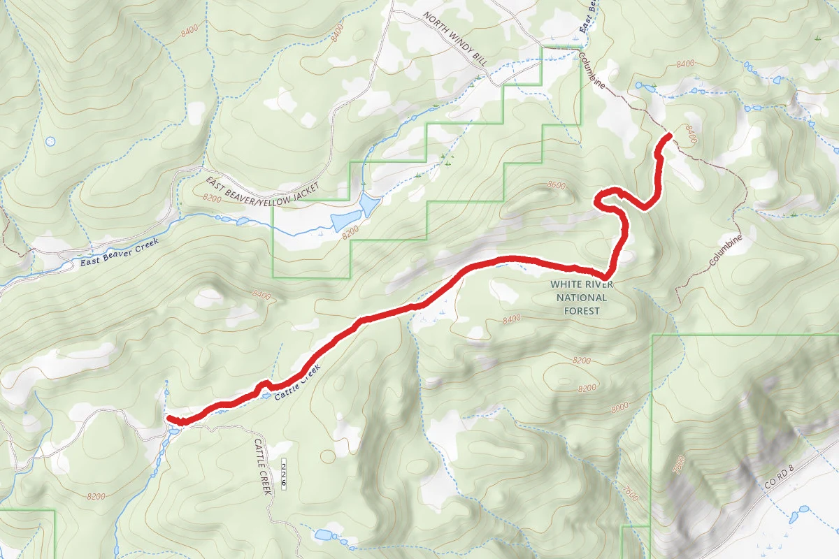 East Beaver Ridge Trail