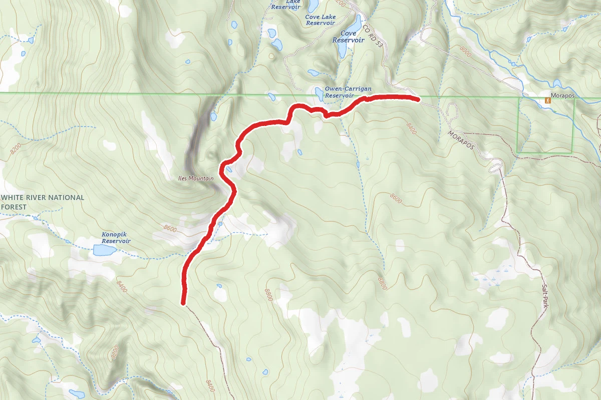 Konopic Cutoff Trail