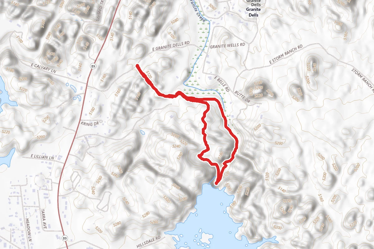 Flume Trail and Watson Lake Loop