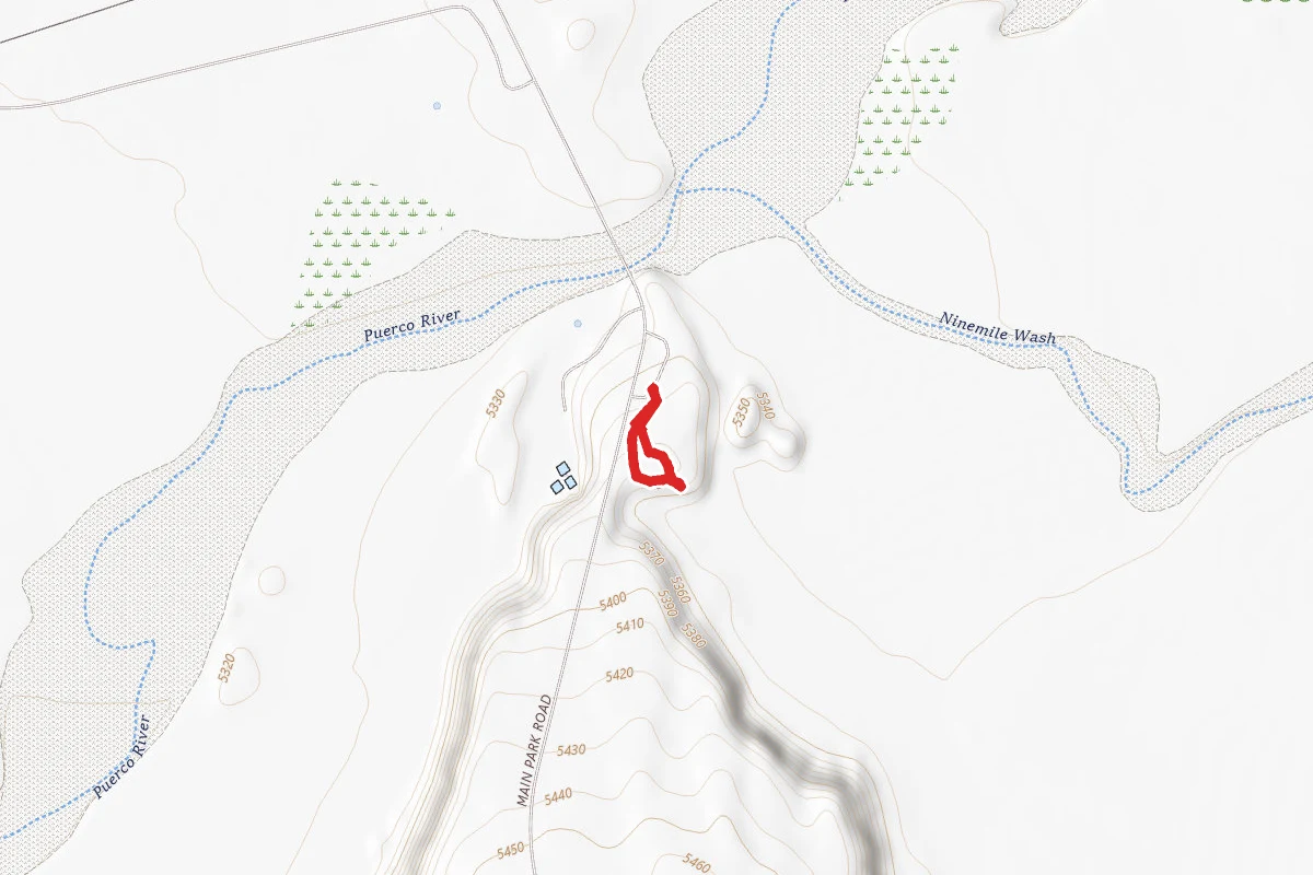 Puerco Pueblo Trail