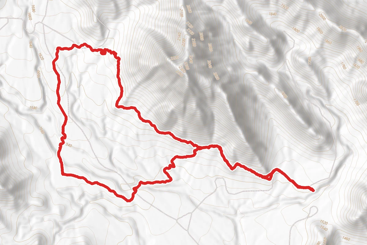 Granite Falls Trail via Turnbuckle Trail