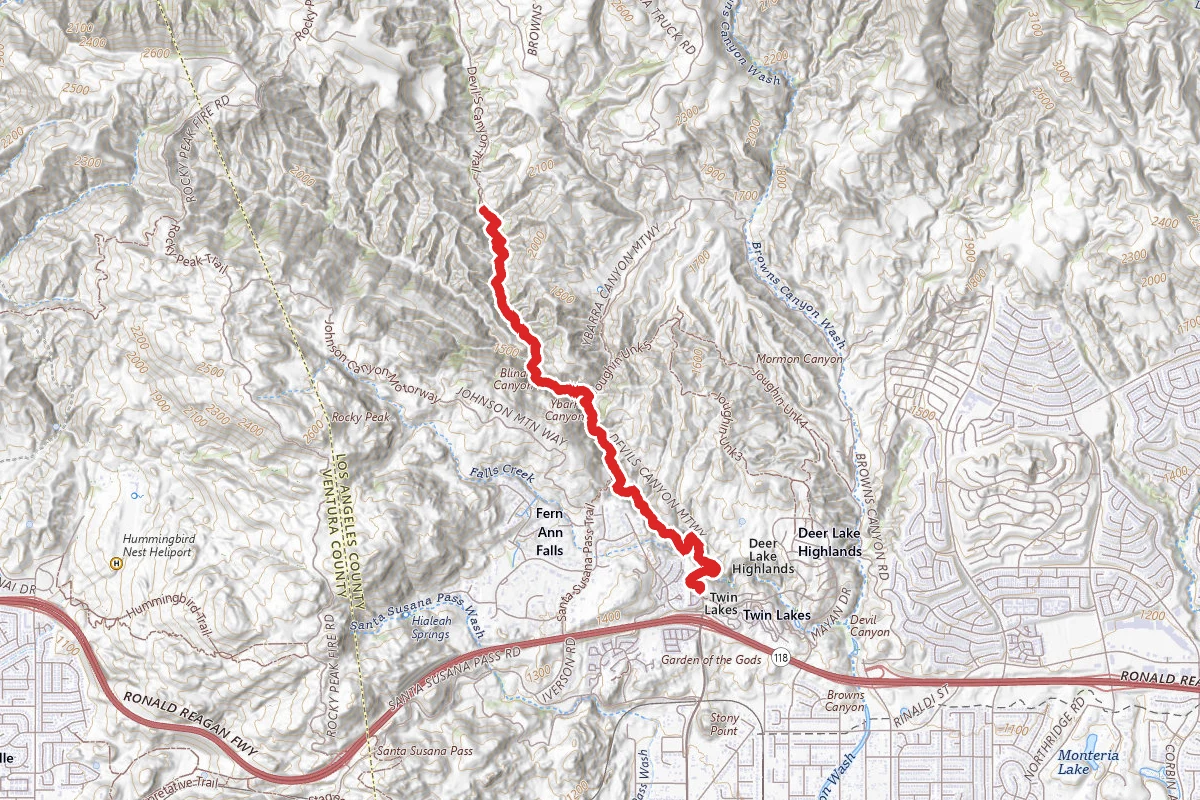 Devil Canyon Trail