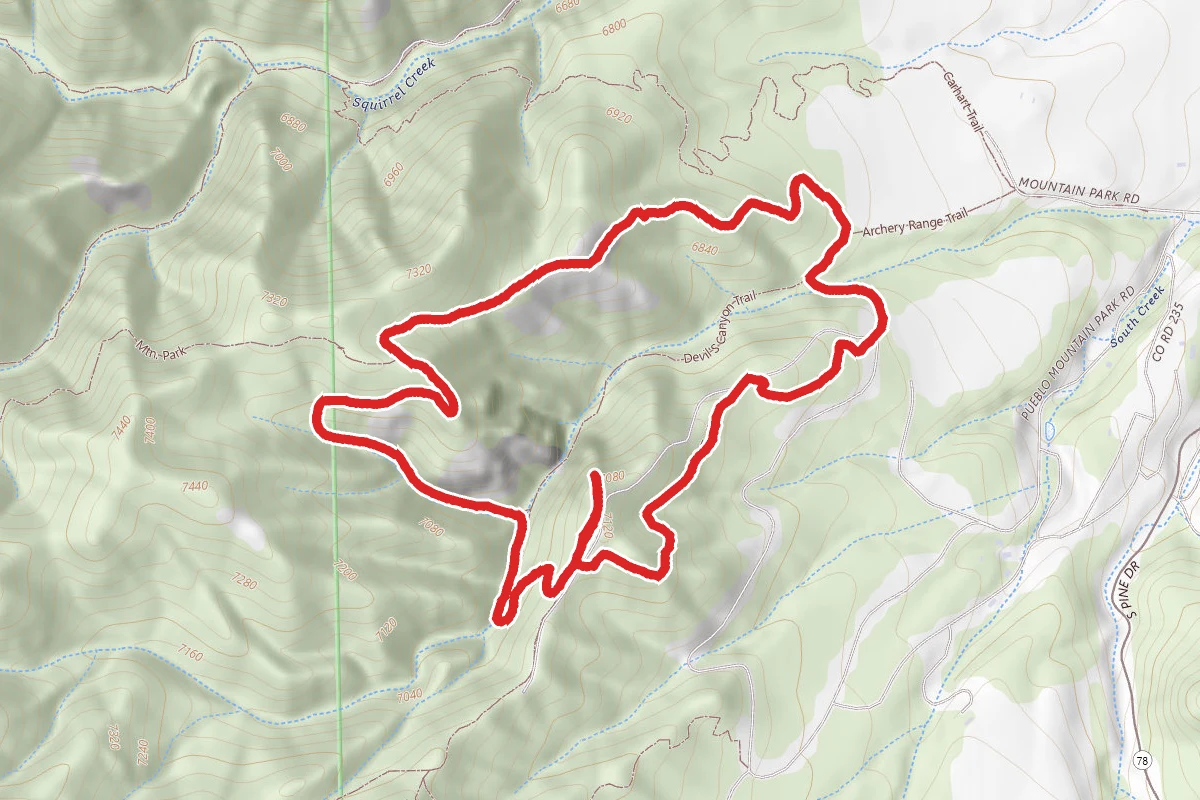 Northridge Trail and Mace Trail Loop