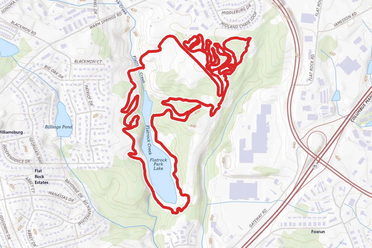Hecklers Hill, Pines, Zen, Sidewinder Loop