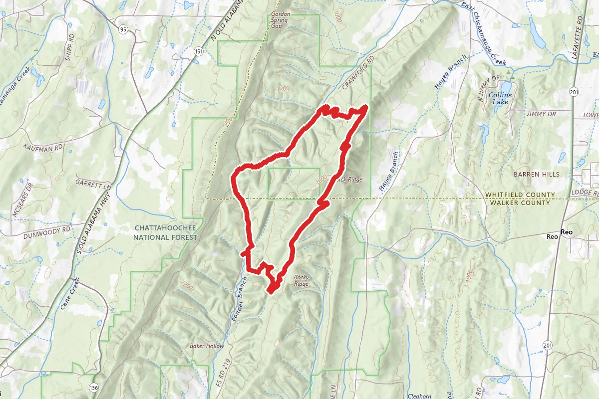 Chickamauga Creek Trail