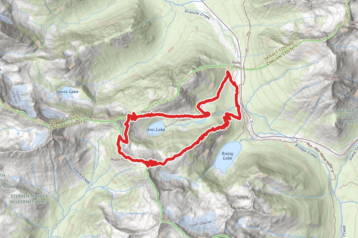 Maple Pass Trail