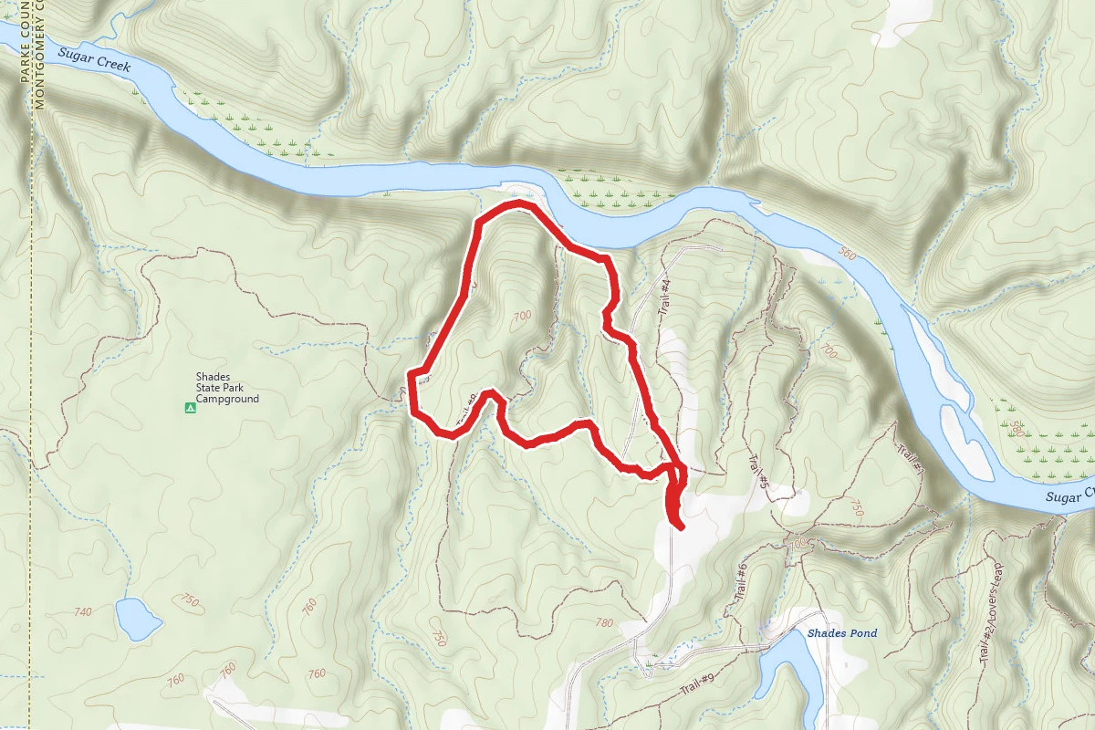 Shades State Park Trail