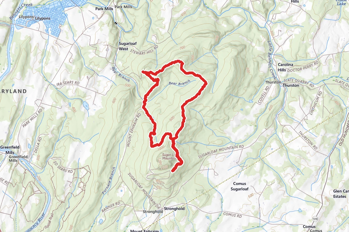 Mountain Loop to Northern Peaks Trail