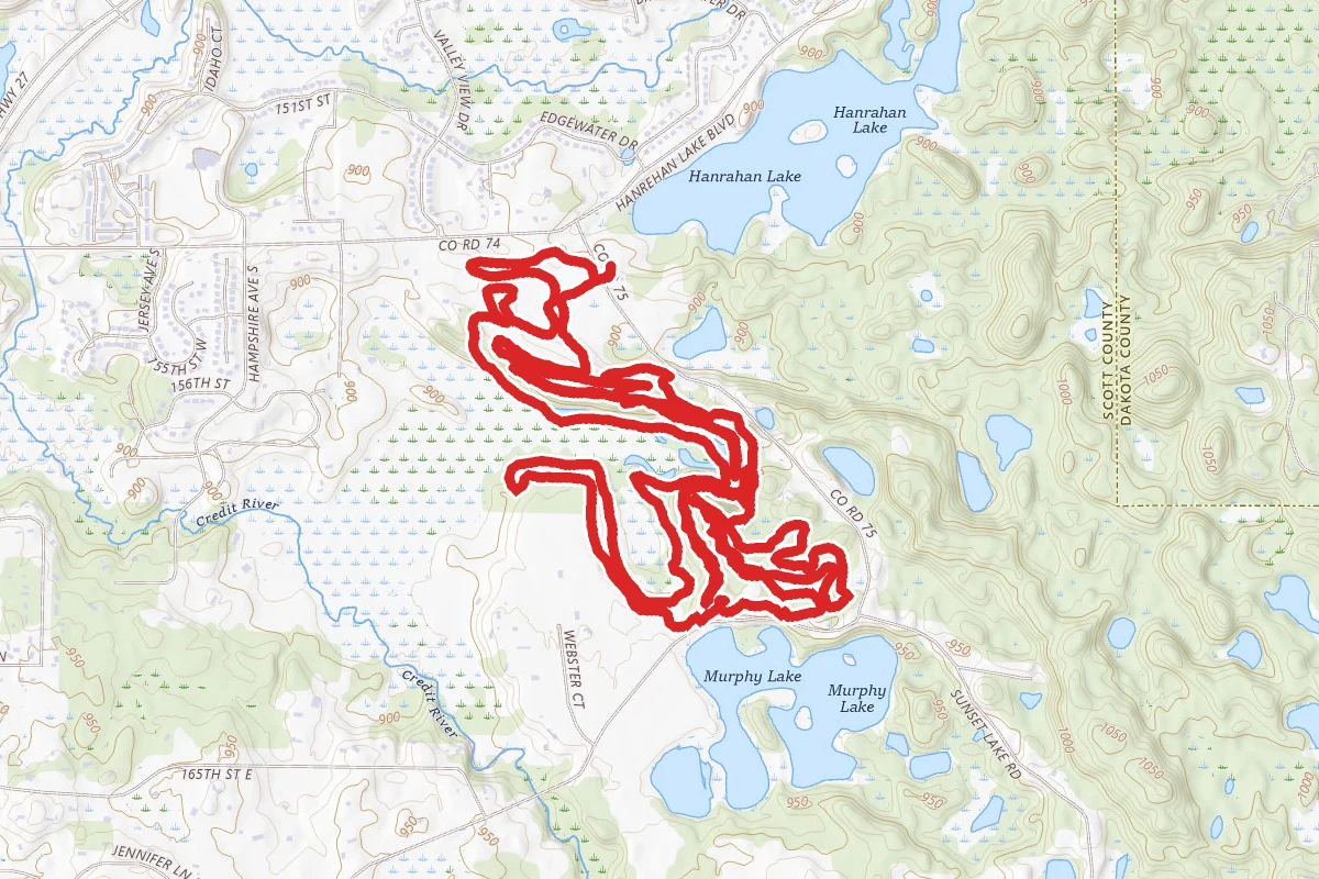 Murphy-Hanrehan Park Loop